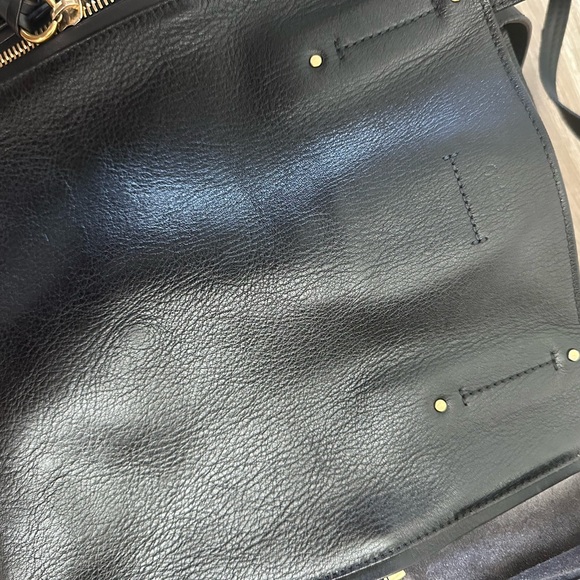 Chloe Black Leather Tote Bag - Picture 7 of 9
